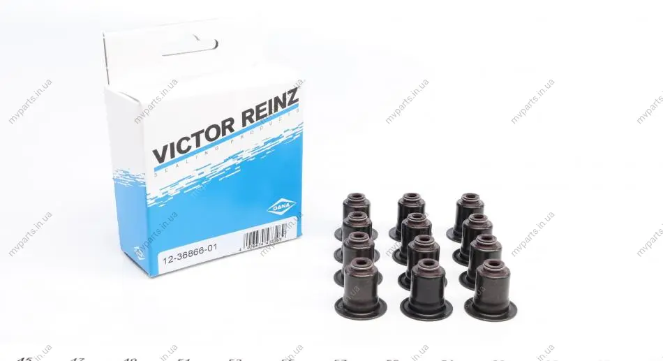 Сальник клапана (впуск) BMW 5 (E60)/6 (E63) 04-10 (к-кт), B58/N51/N52/N53/N55 REINZ VICTOR REINZ 12-36866-01 (фото 1)