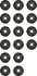 Сальник клапана Hyundai H-1 Cargo/Travel 2.5CRDi 08- (к-кт 16шт.) REINZ VICTOR REINZ 12-53499-01 (фото 1)