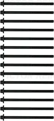 Болти головки (к-кт 14шт.) BMW 3 (E90/F30/F80)/5 (F10)/7 (F01-F04) 08-18 B57/N57 REINZ VICTOR REINZ 14-10398-02 (фото 1)