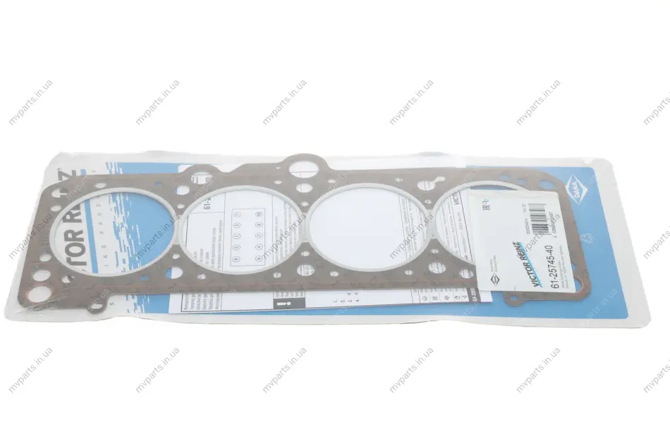 Прокладка ГБЦ VW/Audi 1.6/1.8 83- (1.75mm), Ø82.00mm REINZ VICTOR REINZ 61-25745-40 (фото 1)