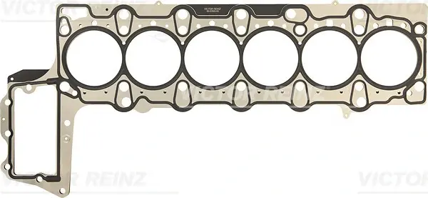 Прокладка ГБЦ BMW X5 (E70)/X6 (E71/E72) 07-14 (1 метка) (1.47mm) M57 D30 REINZ VICTOR REINZ 61-37645-00 (фото 1)