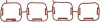 Прокладка колектора впускного Toyota Rav4 2.5 08-18 REINZ VICTOR REINZ 71-11849-00 (фото 1)