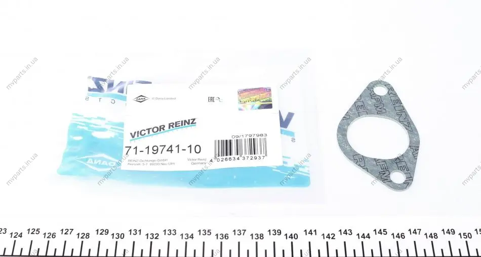 Прокладка колектора впускного BMW 3 (E21/E30)/5 (E12/E28) -90, M10/M118 REINZ VICTOR REINZ 71-19741-10 (фото 1)