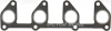 Прокладка колектора випускного Opel Combo 1.2/1.4 -01/Daewoo Lanos REINZ VICTOR REINZ 71-24602-30 (фото 1)