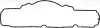 Прокладка кришки клапанів Ford Fiesta 1.4 TDCi 01- REINZ VICTOR REINZ 71-35542-00 (фото 1)