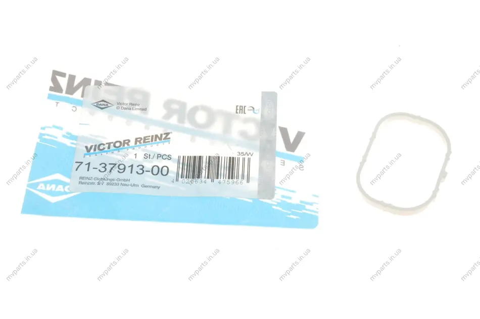 Прокладка колектора впускного Renault Kangoo 1.6 16V 01-, K4M 694 REINZ VICTOR REINZ 71-37913-00 (фото 1)