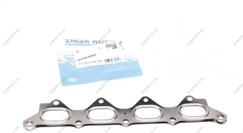 Прокладка колектора випускного Mitsubishi Lancer/Colt 1.6i 00- REINZ VICTOR REINZ 71-53158-00 (фото 1)