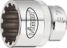 Набір головок SPLINE 1/2" 10-32 мм 17 од. (мультипрофіль, хромовані) VIGOR V1898 (фото 4)
