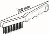 Щітка ручна 200 мм VIGOR V2250 (фото 4)
