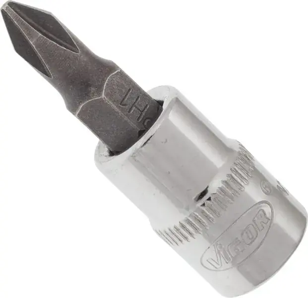 Головка 1/4" зі вставкою PH1 VIGOR V2436N (фото 1)