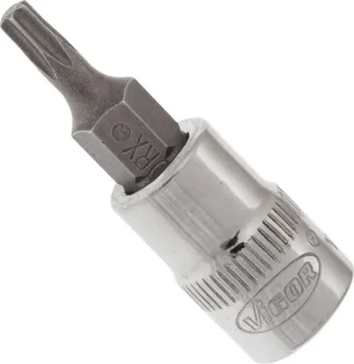 Головка 1/4" зі вставкою T15 VIGOR V2443N