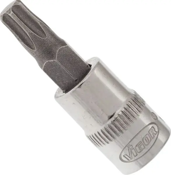 Головка 1/4" зі вставкою T30 VIGOR V2446N (фото 1)