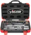 Набір торцевих головок з тріскачкою 1/2" 25 од. (хромовані) VIGOR V2460N (фото 8)