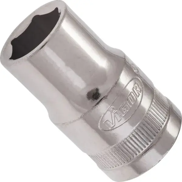 Головка торцева 1/2" 13 мм (хромована) VIGOR V2599N (фото 1)