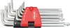 Набір ключів Г-под. Torx з круглим кінцем T10-T50 VIGOR V4708 (фото 1)