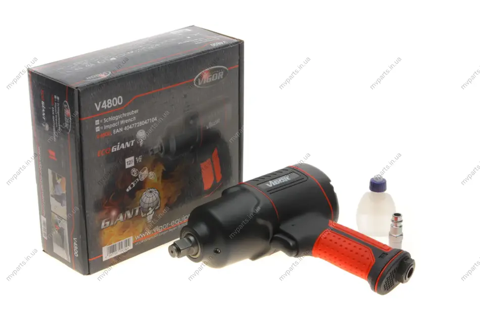 Гайковерт пневматичний 1/2" 1200 Нм VIGOR V4800 (фото 1)