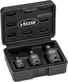 Набір ударних карданів посилених 1/2"-1/4"-3/8" VIGOR V5505N