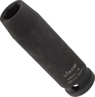 Головка торцева ударна 1/2" 13 мм Long 85 мм VIGOR V5550L-13