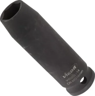 Головка торцева ударна 1/2" 14 мм Long 85 мм VIGOR V5550L-14