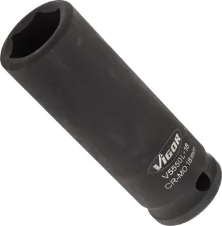 Головка торцева ударна 1/2" 18 мм Long 85 мм VIGOR V5550L-18