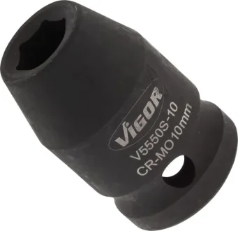 Головка торцева ударна 1/2" 10 мм VIGOR V5550S-10