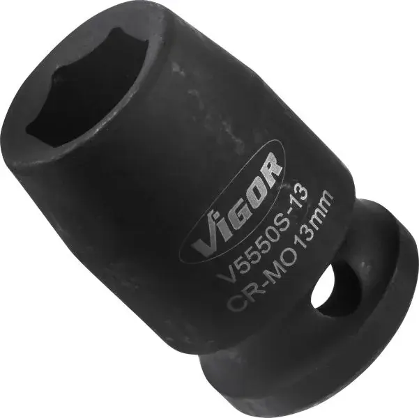 Головка торцева ударна 1/2" 13 мм VIGOR V5550S-13 (фото 1)