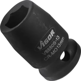 Головка торцева ударна 1/2" 13 мм VIGOR V5550S-13