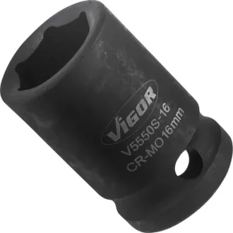 Головка торцева ударна 1/2" 16 мм VIGOR V5550S-16