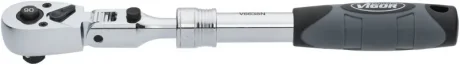 Тріскачка 3/8" телескопічна 90 зубців 250-350 мм VIGOR V6638N