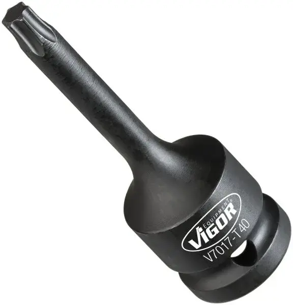Головка торцева ударна 1/2" 17 мм VIGOR V7017-T40 (фото 1)