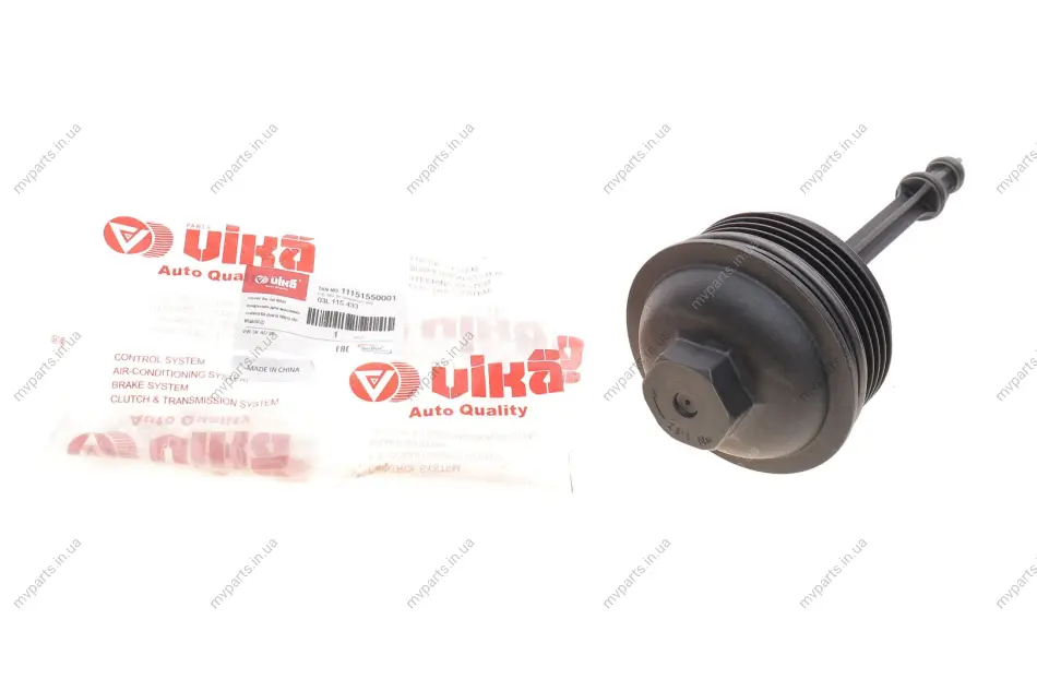 Кришка фільтра масляного VW T5/Caddy III 1.6TDI-2.0TDI 09- VIKA Vika 11151550001 (фото 1)