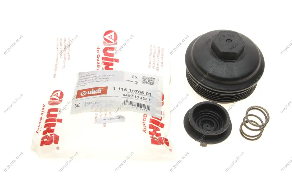 Кришка фільтра масляного VW T5/Caddy 1.9TDI 03- VIKA Vika 11151576601 (фото 1)