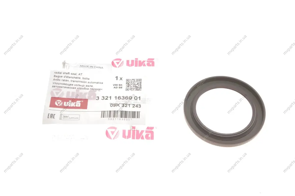 Сальник КПП VW T5 2.5TDI/3.2 V6 03-09 (44x61x6) VIKA Vika 33211636901 (фото 1)