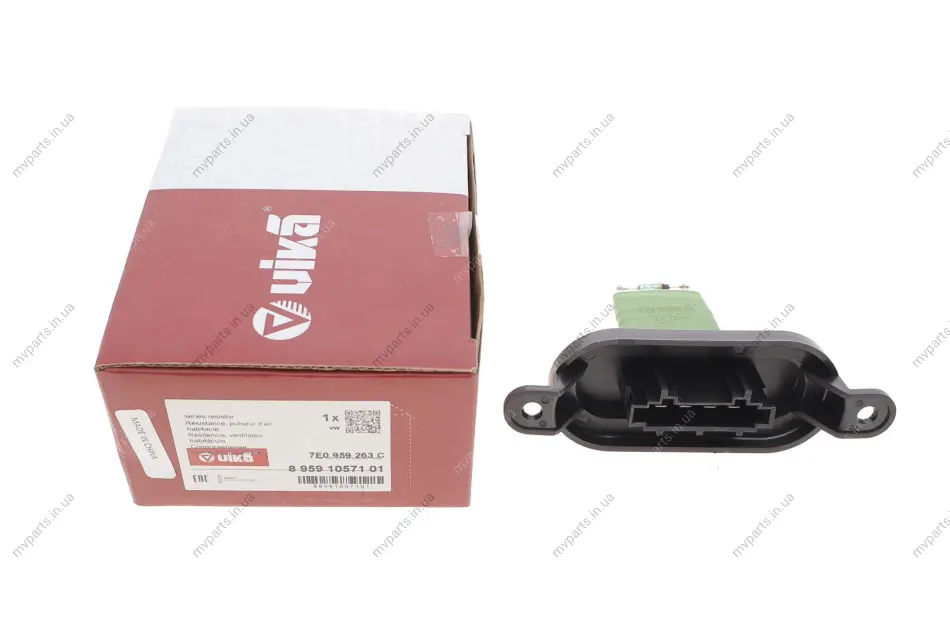 Реостат пічки VW T5 1.9/2.5TDI 03- VIKA Vika 89591057101 (фото 1)