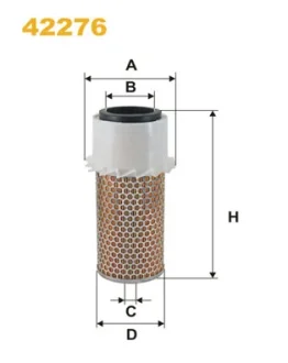 Фільтр повітряний E/419/1 (вир-во WIX-FILTERS) WIX FILTERS 42276