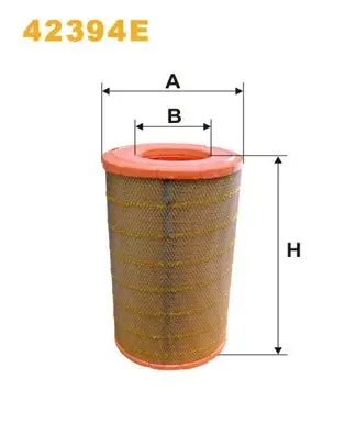 Фільтр повітряний Daf 75 CF/85 CF/CF 85 98-13 WIX FILTERS 42394E (фото 1)