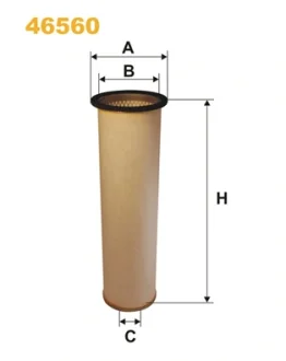 Фільтр повітряний (вир-во WIX-FILTERS) WIX FILTERS 46560