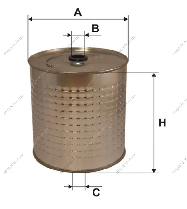 Фільтр масляний MB T2/L/LP LP -88 WIX FILTERS 51006E (фото 1)
