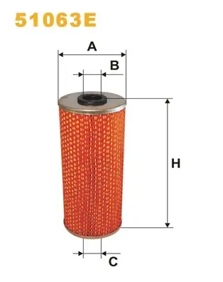 Фільтр масляний MB 917 WIX FILTERS 51063E (фото 1)