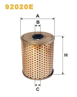 Фільтр масляний Daf/Iveco/Man/MB/Scania/Tatra/Volvo WIX FILTERS 92020E