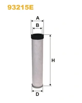Фільтр повітряний Jcb/Massey Ferguson/Volvo WIX FILTERS 93215E