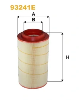 Фільтр повітряний /200/6 (вир-во WIX-FILTERS) WIX FILTERS 93241E