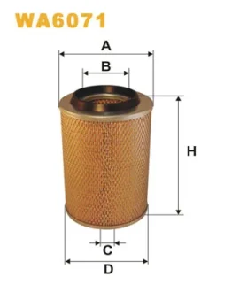 Фільтр повітряний MB /AM407 (вир-во WIX-FILTERS) WIX FILTERS WA6071