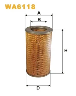 Фільтр повітряний TOYOTA HIACE /AM441/1 (вир-во WIX-FILTERS) WIX FILTERS WA6118