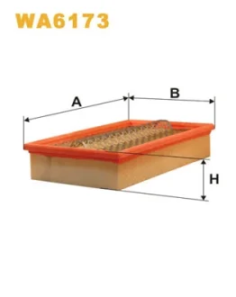 Фільтр повітряний MB AP010/1/ (вир-во WIX-FILTERS UA) WIX FILTERS WA6173