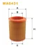 Фільтр повітряний DACIA 1.3 /AR252 (вир-во WIX-FILTERS) WIX FILTERS WA6431 (фото 1)