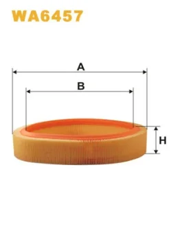 Фільтр повітряний RENAULT CLIO /AR276 (вир-во WIX-FILTERS UA) WIX FILTERS WA6457