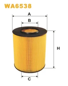 Фільтр повітряний MERCEDES /AR327/1 (вир-во WIX-FILTERS) WIX FILTERS WA6538