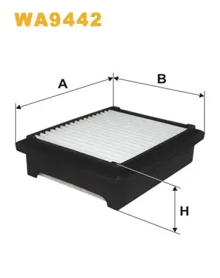Фільтр повітряний /176/3 (вир-во WIX-FILTERS) WIX FILTERS WA9442 (фото 1)