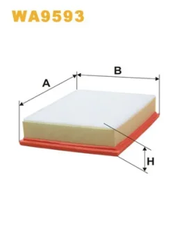 Фільтр повітряний (вир-во WIX-FILTERS) WIX FILTERS WA9593